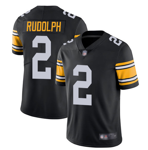 Men's Pittsburgh Steelers #2 Mason Rudolph Black Vapor Untouchable Limited Stitched NFL Jersey